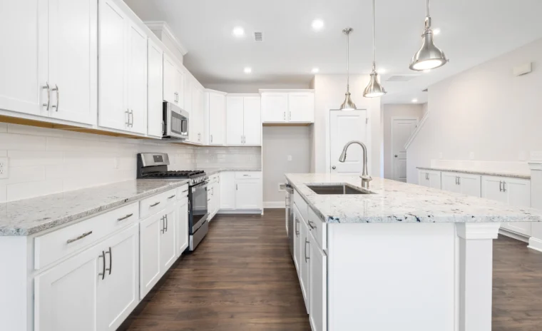 white kitchen cabinets
